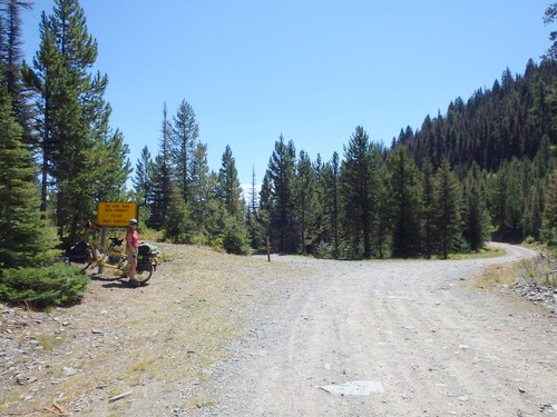 GDMBR: Huckleberry Pass, Montana - The big picture.